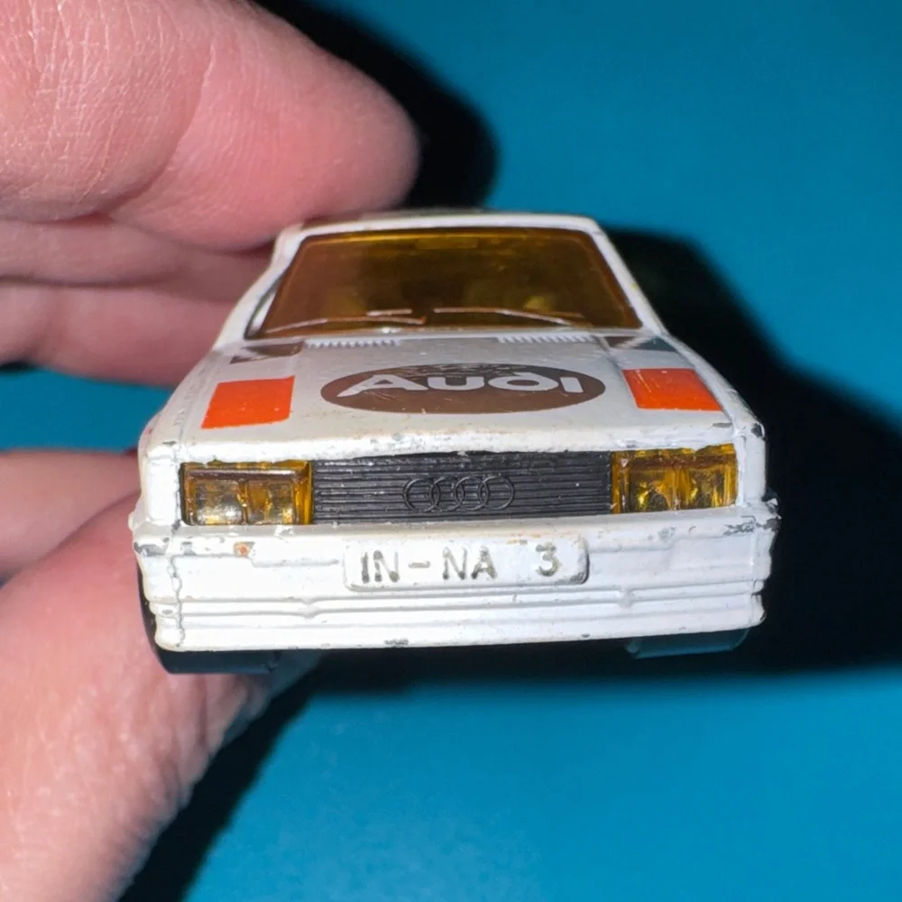 VTG Matchbox Audi Quattro Sport 1982 RARE! Collectible 80s Vintage Die-Cast Car